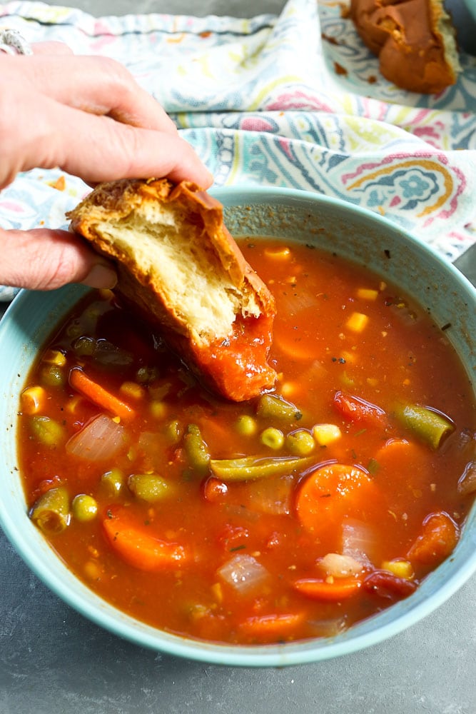 Minute Vegetable Soup: Healthy, Hearty & Versatile
